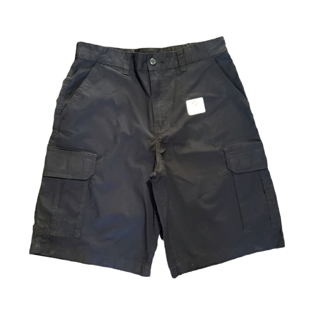 Men's Black Cargo Shorts
